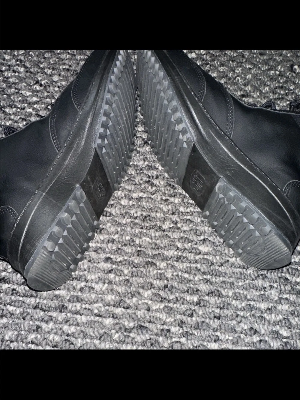Hey Dude Men's Black Lace-Up Casual Boots
